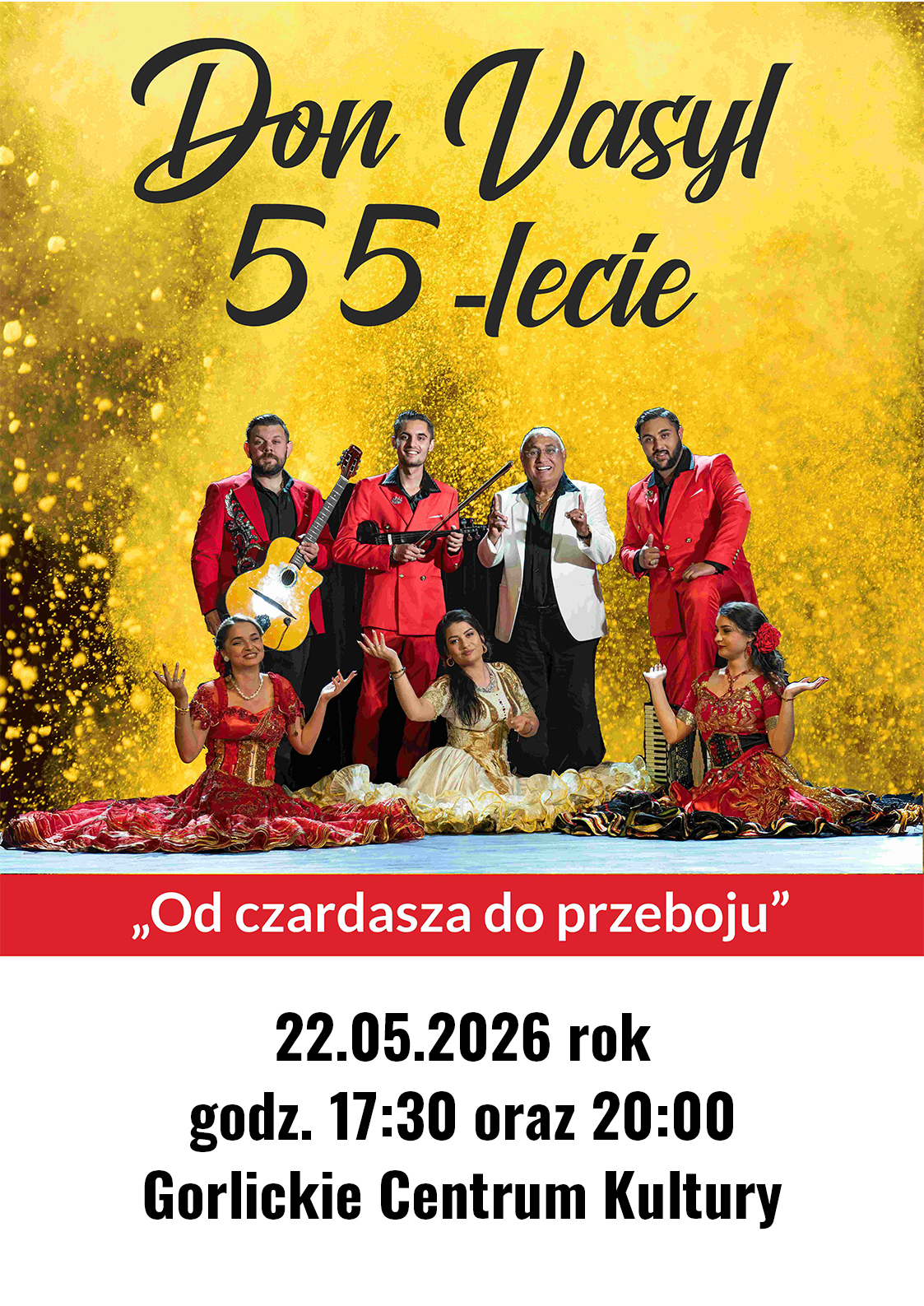 Plakat zapraszający na wydarzenie.