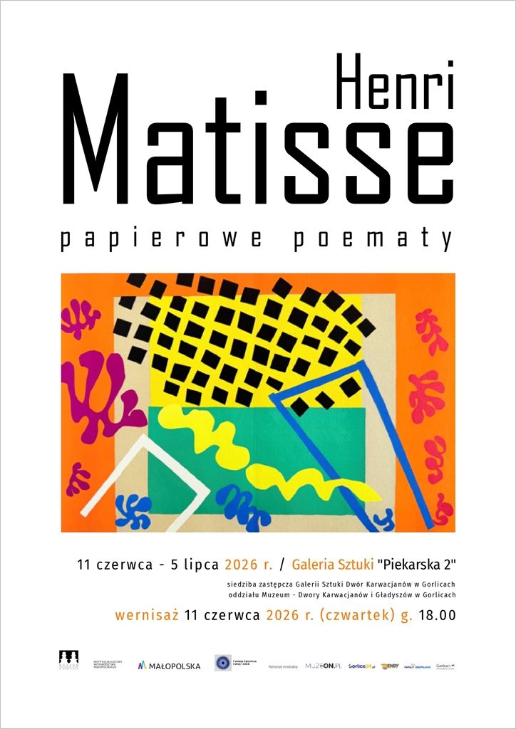 Plakat zapraszający na wydarzenie.