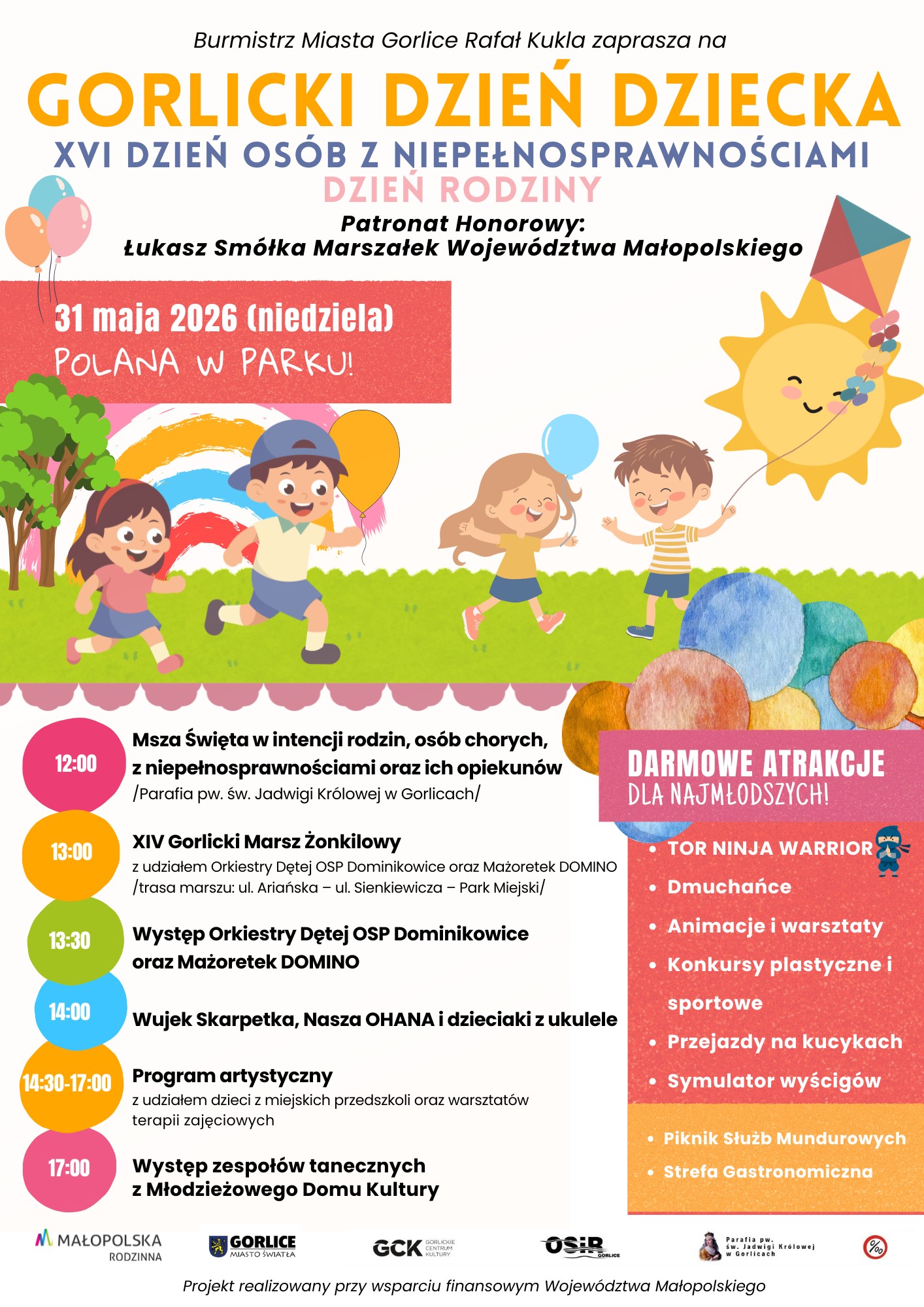 Plakat zapraszający na wydarzenie.