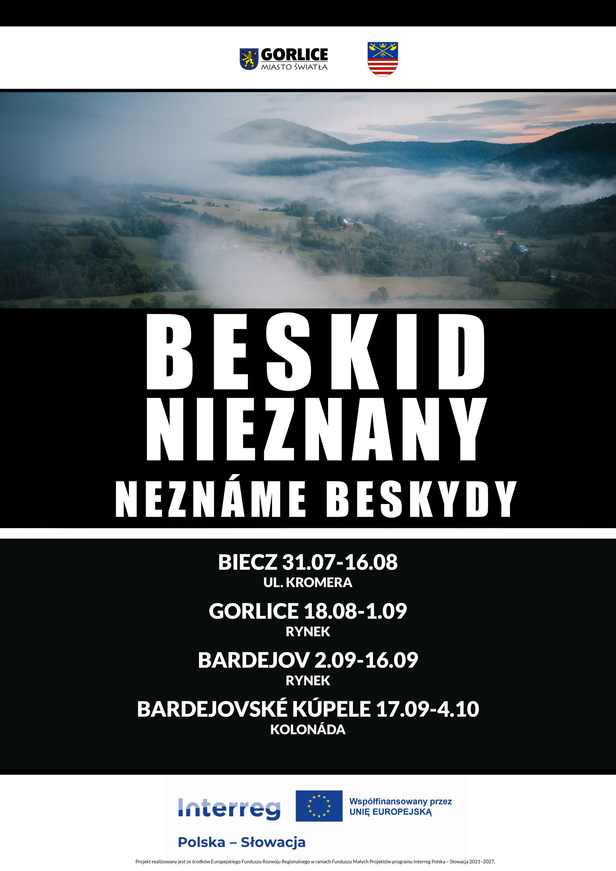 Plakat zapraszający na wydarzenie.