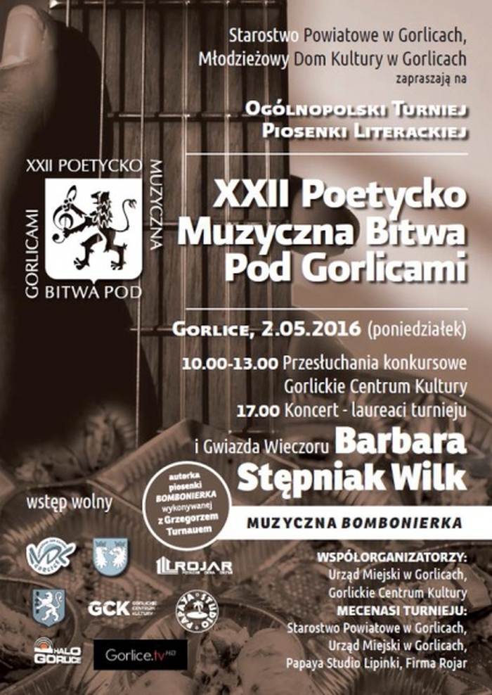 XXII Poetycko-Muzyczna Bitwa Pod Gorlicami