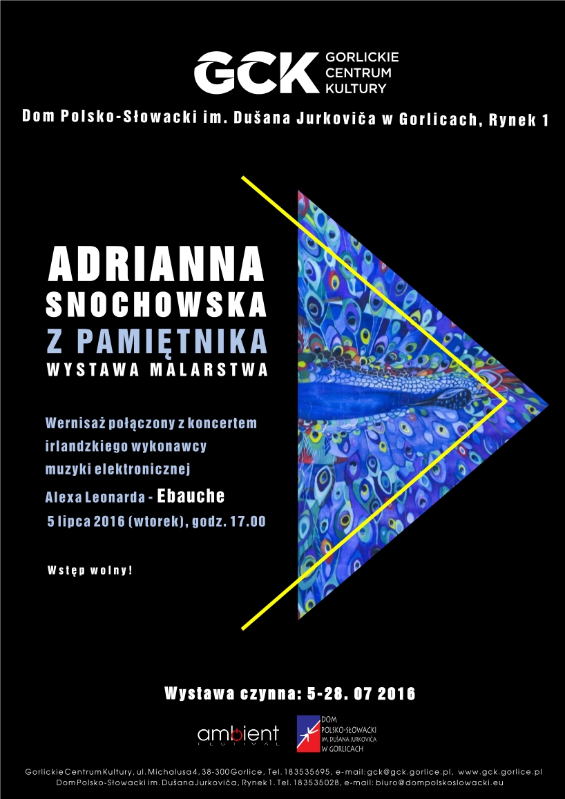Wystawa malarstwa Adrianna Snochowska „Z pamiętnika”