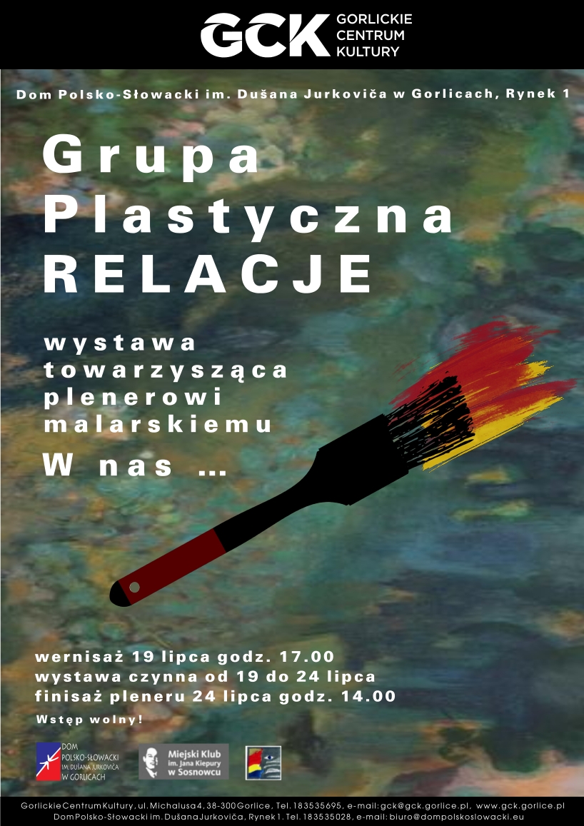 Wystawa malarstwa Grupy Plastycznej Relacje 