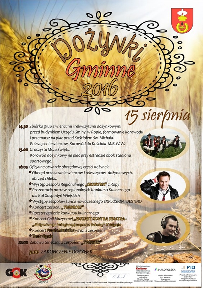 Dożynki gminne w Ropie