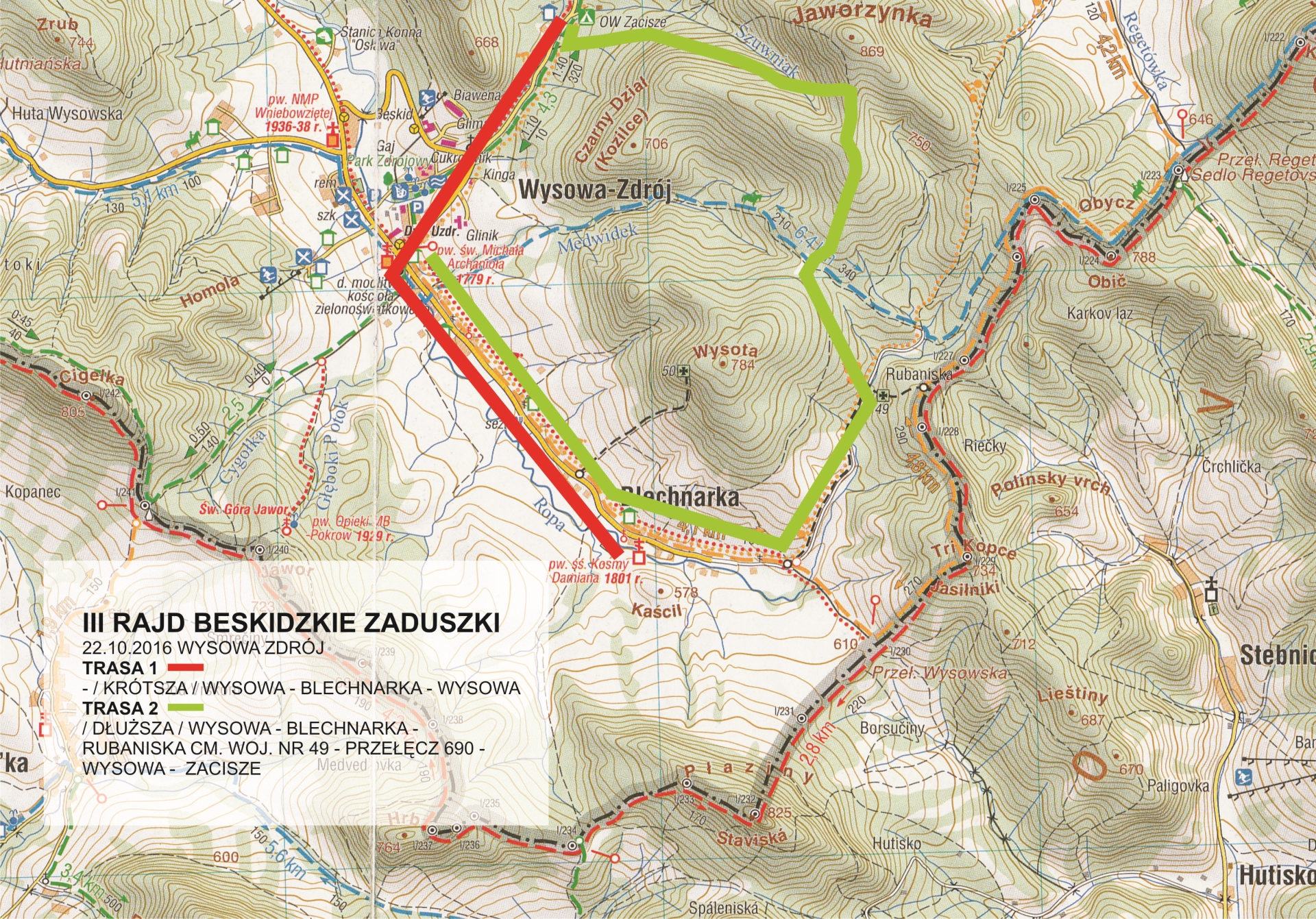 III Rajd Beskidzkie Zaduszki