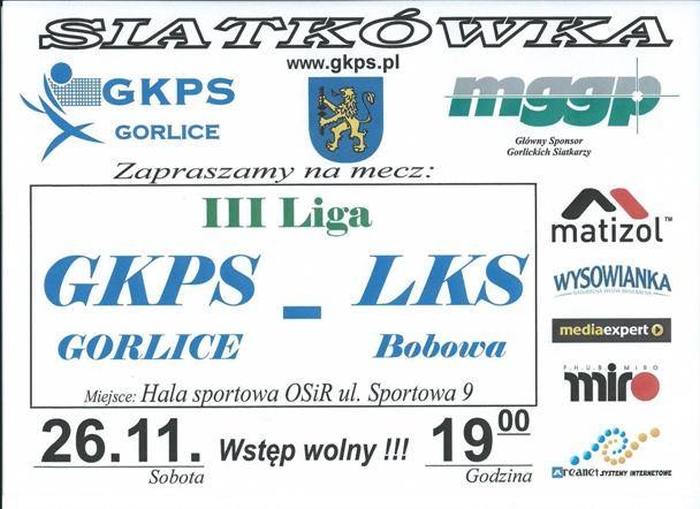 GKPS Gorlice & LKS Bobowa