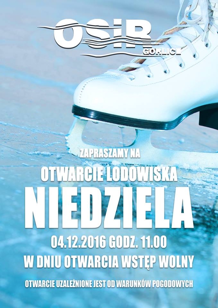 Startuje gorlickie lodowisko