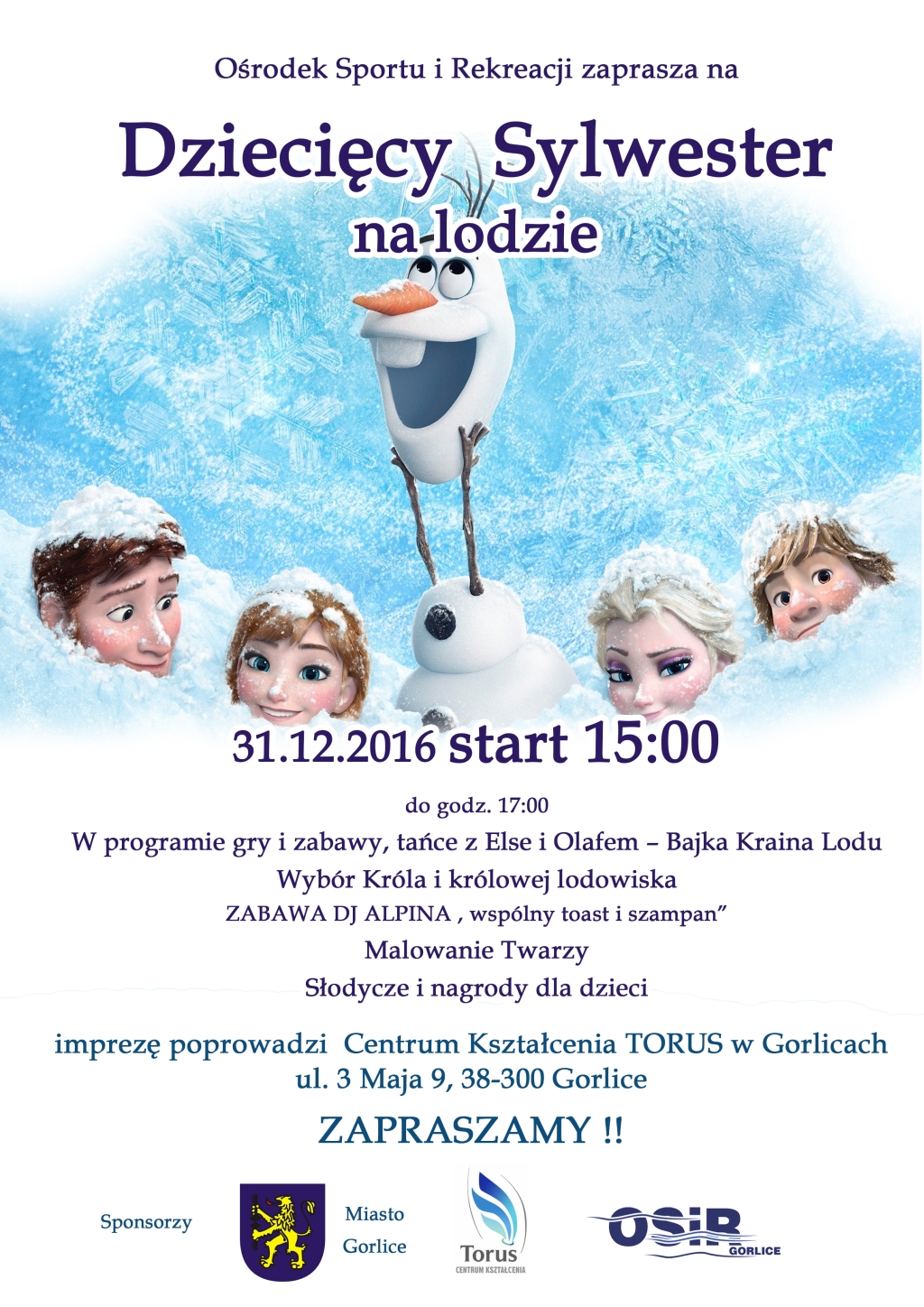 Sylwester dla dzieci na lodzie
