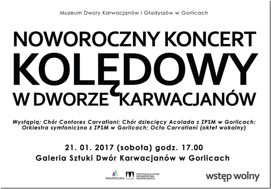 Noworoczny koncert kolędowy