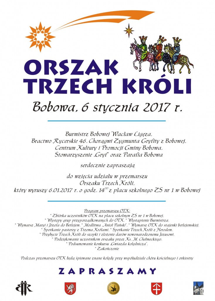 Orszak Trzech Króli w Bobowej