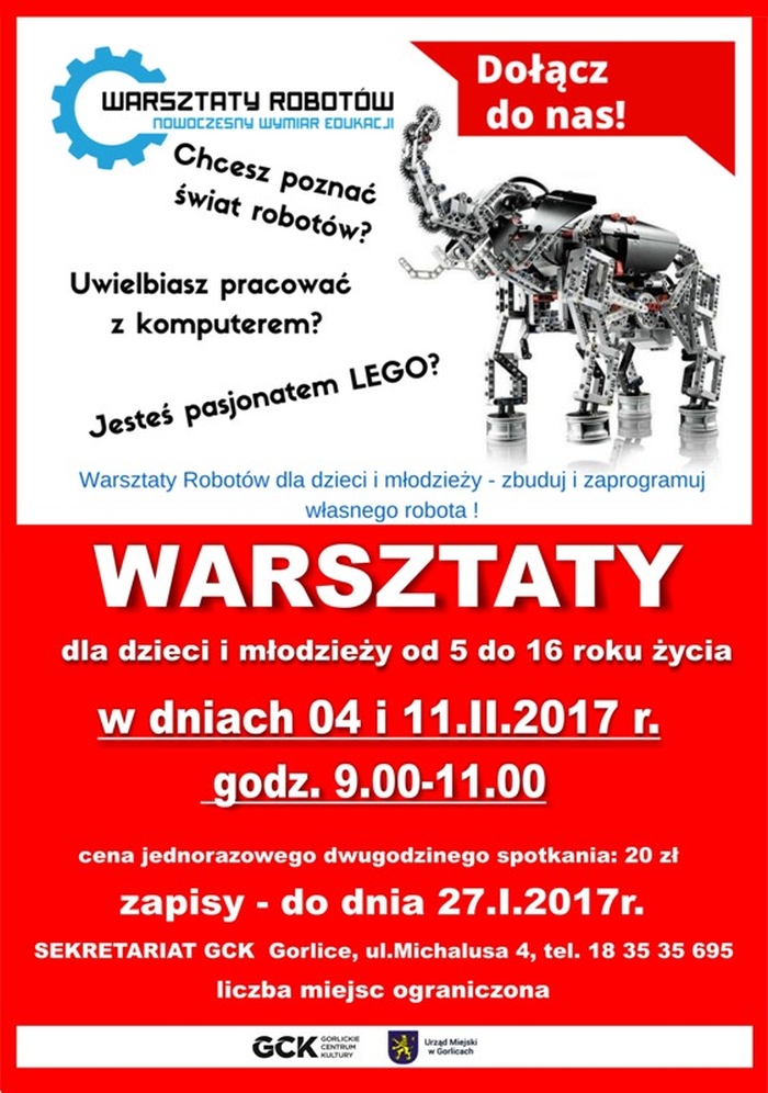 Warsztaty robotów