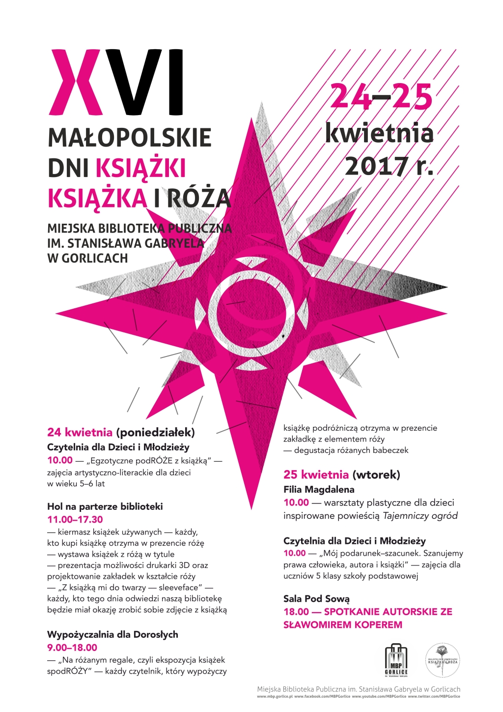 XVI Małopolskie Dni Książki 