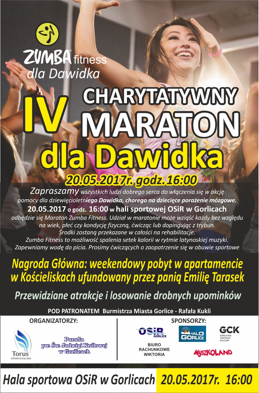 Zumba fitness dla Dawidka