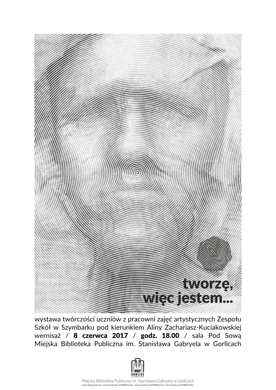 „Tworzę, więc jestem…” — wernisaż prac uczniów Zespołu Szkół w Szymbarku