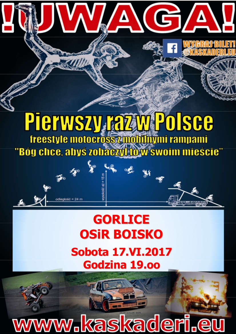 Freestyle motocross z mobilnymi rampami