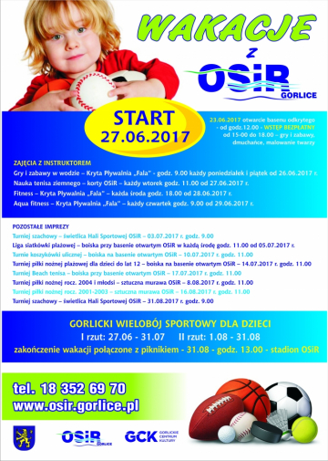 Lato 2017 z OSiR-em