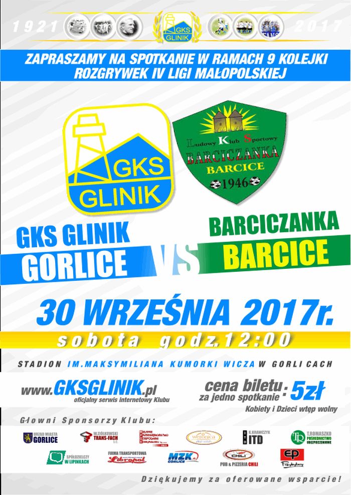 GKS Glinik Gorlice & Barciczanka Barcice