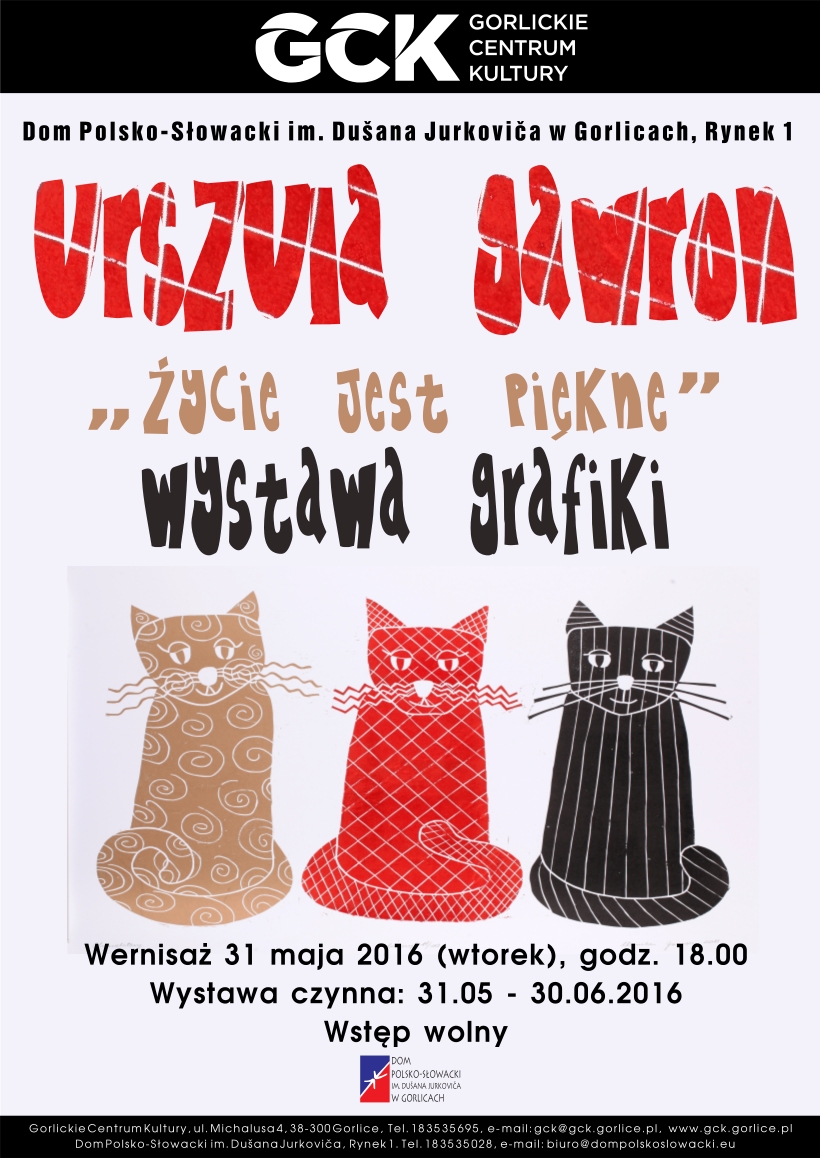 Wystawa grafiki Urszuli Gawron