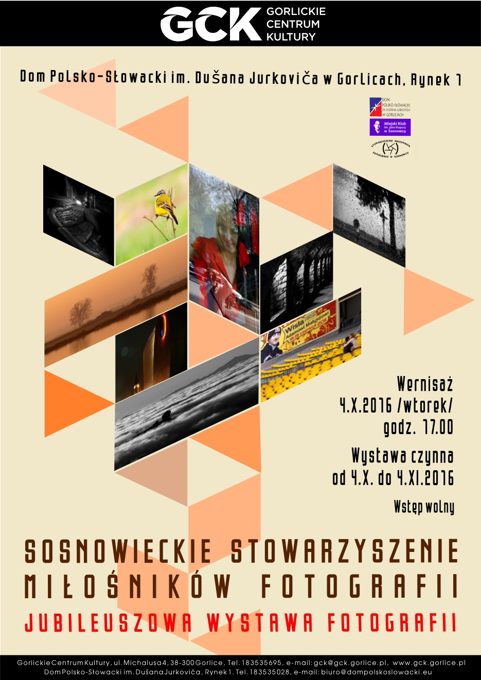 Wystawa jubileuszowa Sosnowieckiego Stowarzyszenia Miłośników Fotografii
