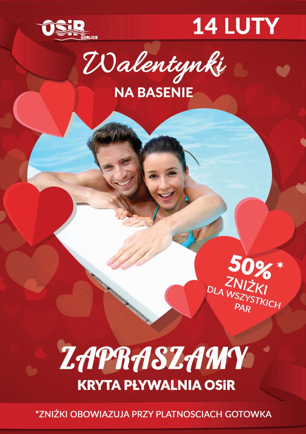 Walentynki na basenie albo lodowisku!