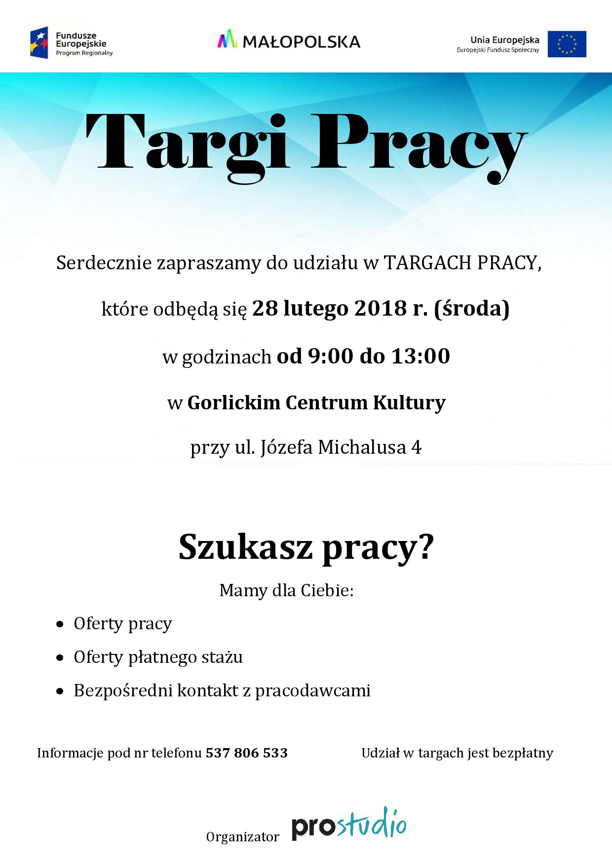 Targi Pracy w GCK