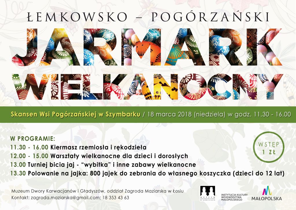 Łemkowsko - Pogórzański Jarmark Wielkanocny