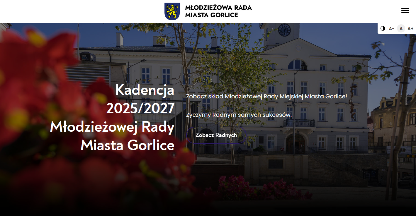 Screen portalu MRM Gorlice.