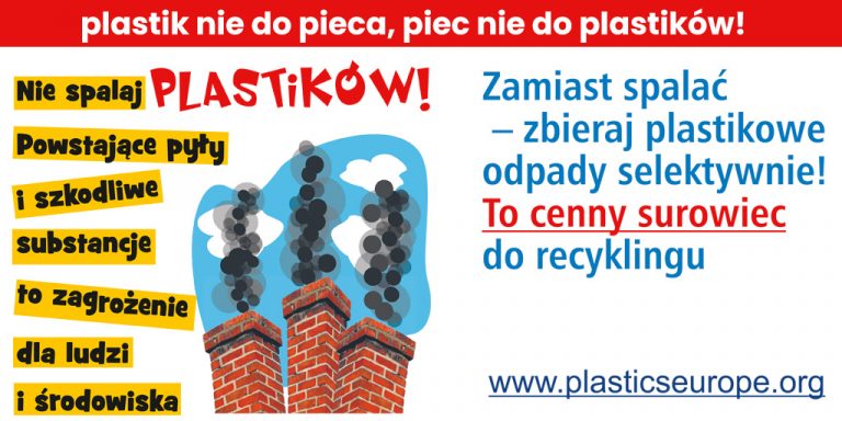 Dlaczego zamiast spalać, lepiej segregować odpady? Kolejna edycja kampanii „Plastik nie do pieca, piec nie do plastików”