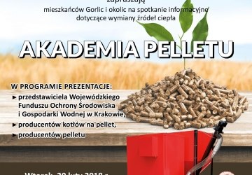 Akademia pelletu - spotkanie dotyczące wymiany źródeł ciepła