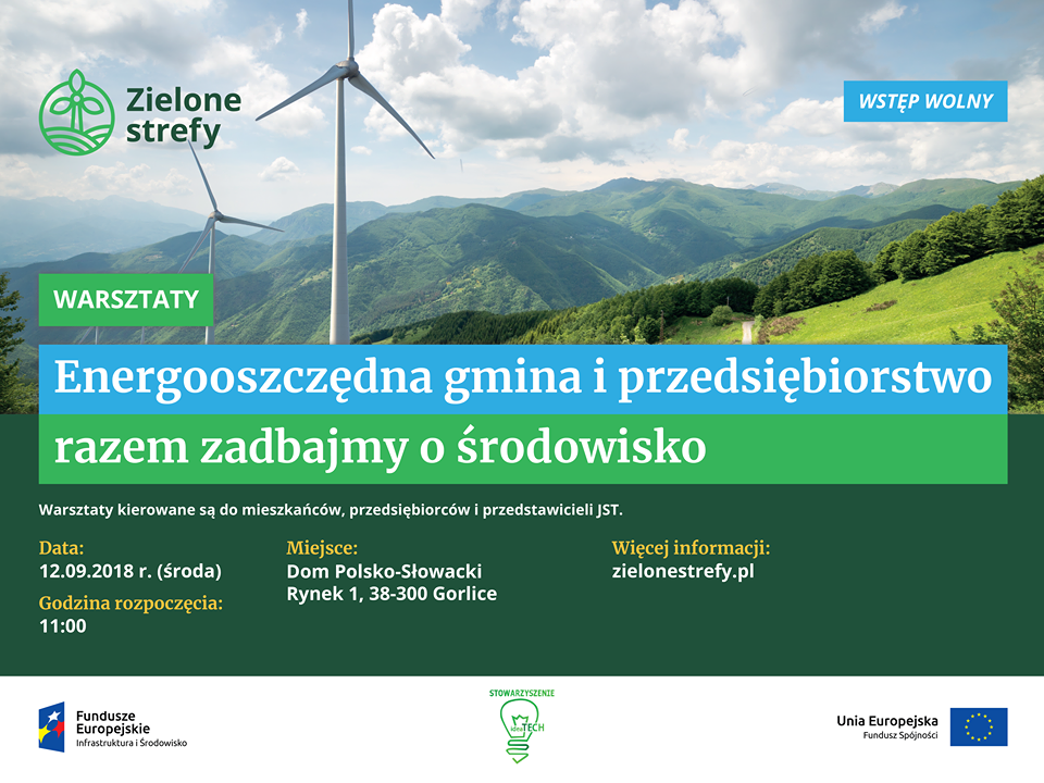 Energooszczędna gmina i przedsiębiorstwo – razem zadbajmy o środowisko!