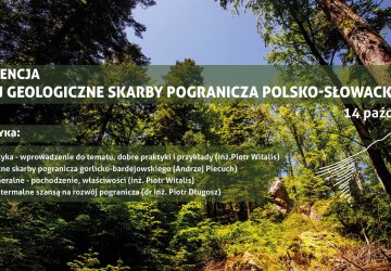 Zapisz się na konferencję „Poznaj geologiczne skarby pogranicza polsko-słowackiego”