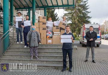 Środki ochronne za 38 tys. zł trafiły do gorlickich medyków!