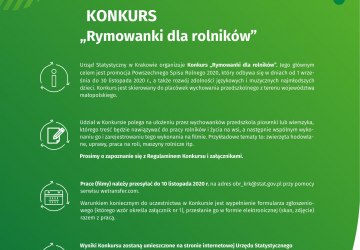 Konkurs - Rymowanki dla rolników