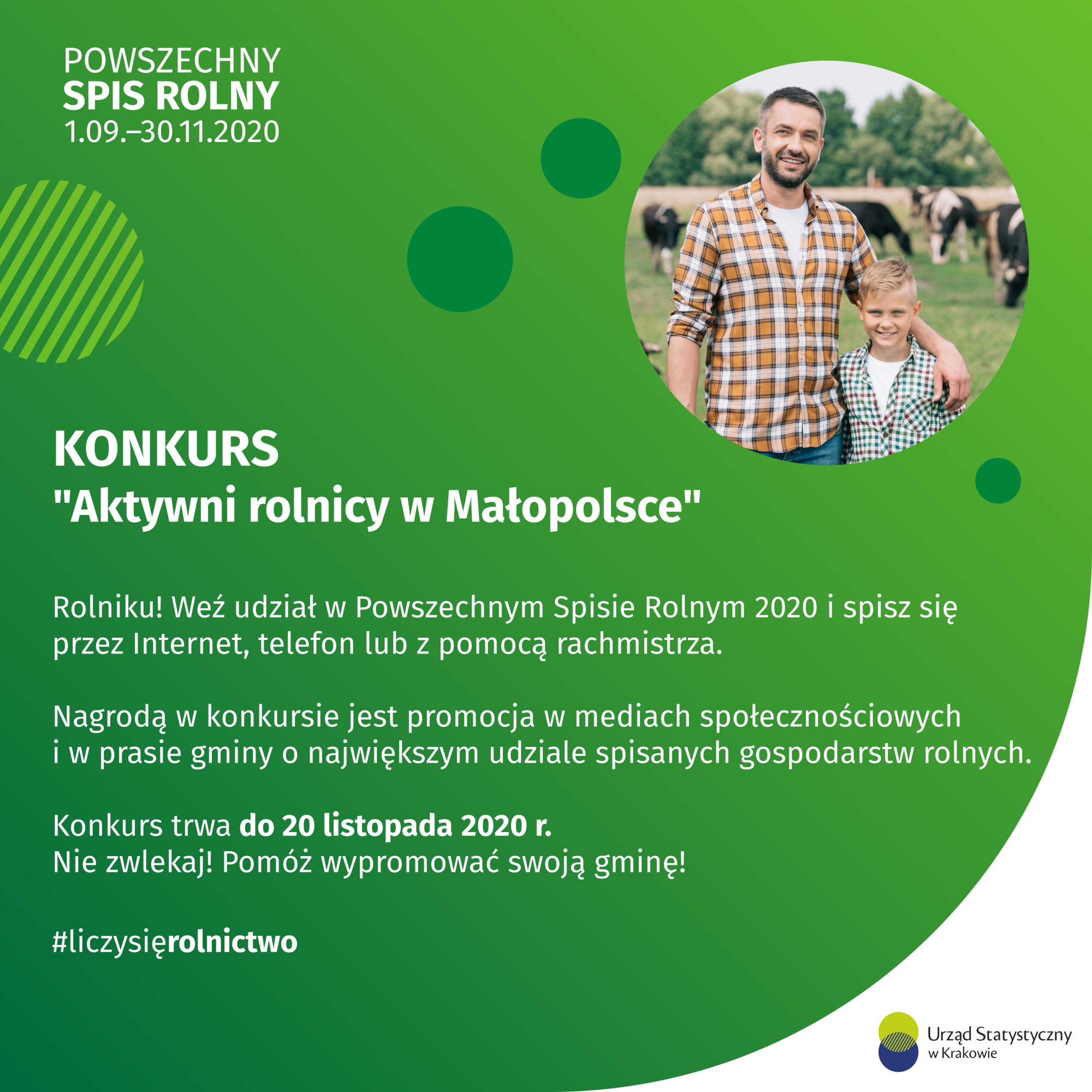 Konkurs - Aktywni rolnicy w Małopolsce